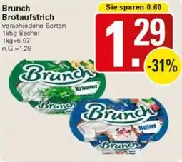 WEZ Brunch Brotaufstrich Angebot