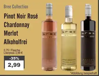 Bilgro Bree Collection Pinot Noir Rosé Chardonnay Merlot Alkoholfrei 0,75L Angebot