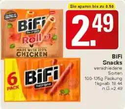 WEZ BiFi Snacks Angebot