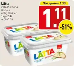 WEZ Lätta Angebot