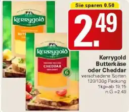 WEZ Kerrygold Butterkäse oder Cheddar Angebot