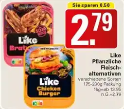 WEZ Like Pflanzliche Fleischalternativen Angebot