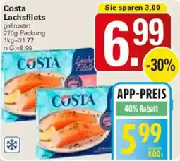 WEZ Costa Lachsfilets Angebot