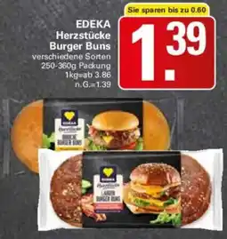 WEZ EDEKA Herzstücke Burger Buns Angebot