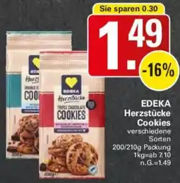 WEZ EDEKA Herzstücke Cookies Angebot