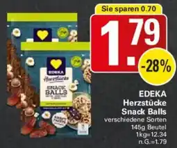 WEZ EDEKA Herzstücke Snack Balls Angebot