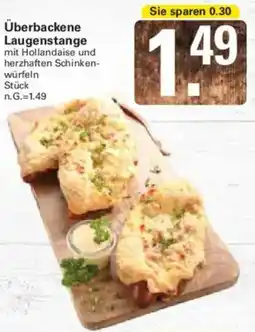 WEZ Überbackene Laugenstange Angebot
