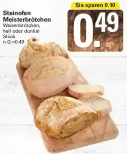 WEZ Steinofen Meisterbrötchen Angebot