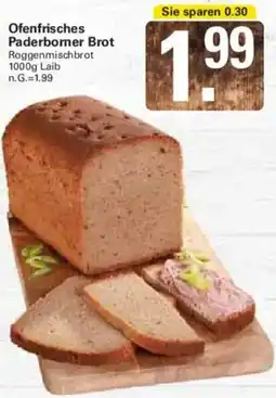 WEZ Ofenfrisches Paderborner Brot Angebot