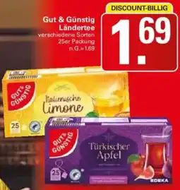 WEZ Gut & Günstig Ländertee Angebot