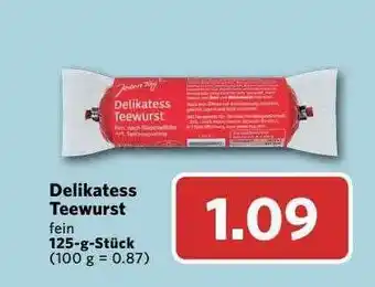 Combi Delikatess Teewurst Angebot