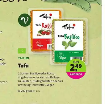 Denns BioMarkt Taifun Tofu Angebot