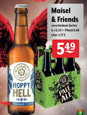 Getränke Hoffmann Maisel & Friends 6x0,33L Angebot