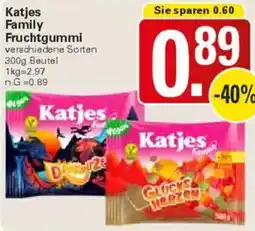 WEZ Katjes Family Fruchtgummi Angebot