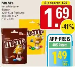 WEZ M&M's Angebot