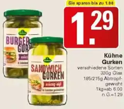 WEZ Kühne Gurken Angebot