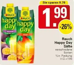 WEZ Rauch Happy Day Säfte Angebot