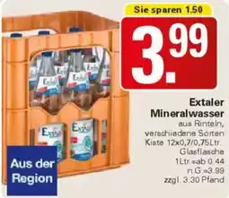 WEZ Extaler Mineralwasser Angebot