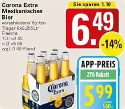 WEZ Corona Extra Mexikanisches Bier Angebot