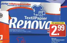 WEZ Renova Textil Toilettenpapier Angebot