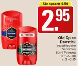 WEZ Old Spice Deostick Angebot