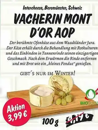 Temma Vacherin Mont D'or Aop Angebot