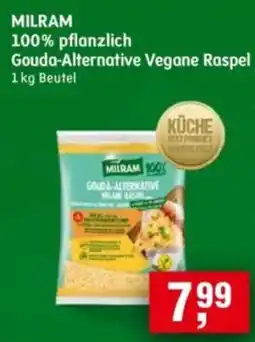 Handelshof MILRAM 100% pflanzlich Gouda-Alternative Vegane Raspel Angebot