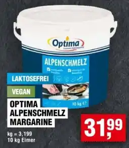 Handelshof Optima alpenschmelz margarine Angebot