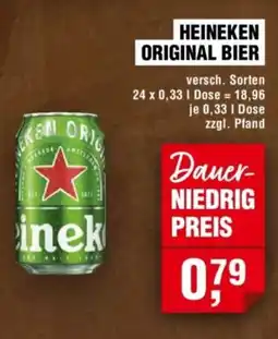 Handelshof Heineken original bier Angebot