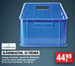Handelshof Contacto gläserkasten, 32 fächer Angebot