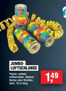 Handelshof Jumbo luftschlange Angebot