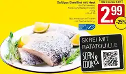 WEZ Saftiges Skreifilet mit Haut Angebot