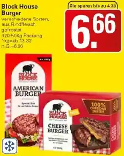 WEZ Block House Burger Angebot