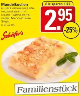 WEZ Schäfer's Mandelkuchen Angebot