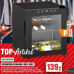 Handelshof Severin weinkühlschrank WKS 8907 Angebot