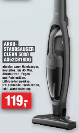 Handelshof AEG Akku-staubsauger clean 5000 AS52CB18DG Angebot