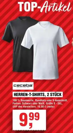 Handelshof Ceceba herren-t-shirts, 2 stück Angebot