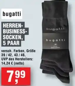 Handelshof Bugatti herren businesssocken, 5 paar Angebot