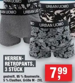 Handelshof Herren retropants, 3 stück Angebot
