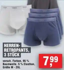 Handelshof Herren retropants, 3 stück Angebot
