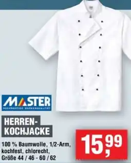 Handelshof Master herren kochjacke Angebot