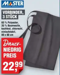 Handelshof Master vorbinder, 3 stück Angebot