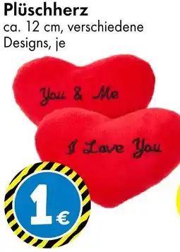 TEDi Plüschherz Angebot
