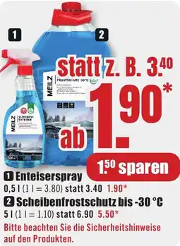 B1 Discount Baumarkt MEILZ Scheibenfrostschutz bis -30 °C Angebot