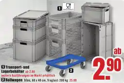B1 Discount Baumarkt Transport- und Lagerbehälter Angebot