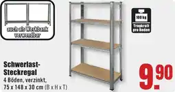 B1 Discount Baumarkt Schwerlast Steckregal Angebot