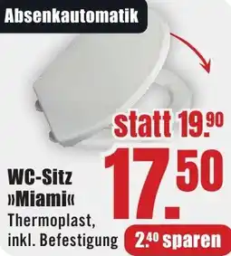B1 Discount Baumarkt WC-Sitz Miami Angebot
