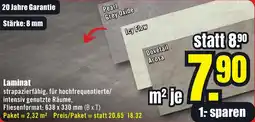 B1 Discount Baumarkt Laminat Angebot
