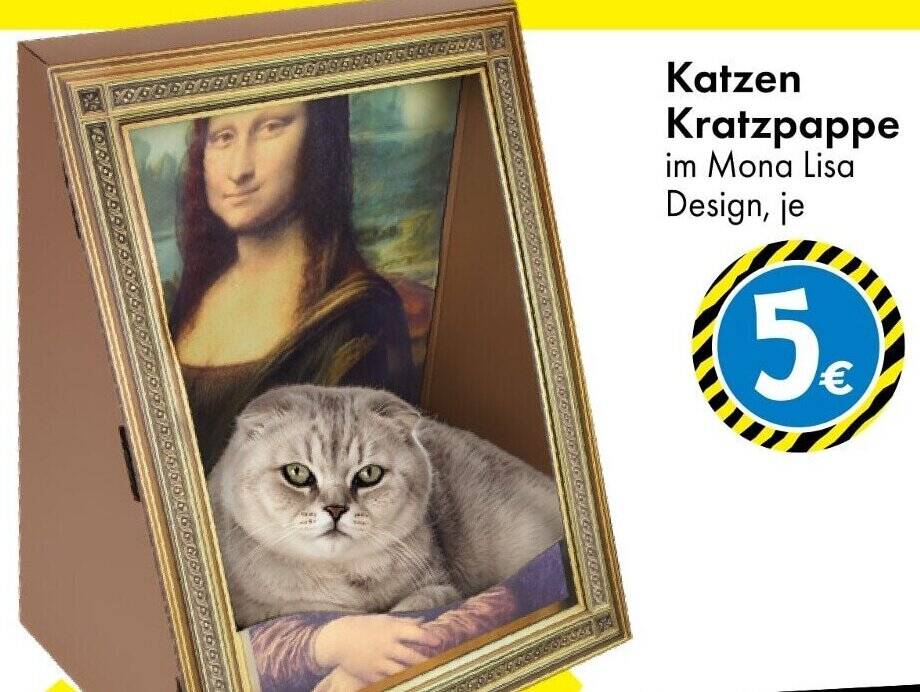 Katzen Kratzpappe Angebot bei TEDi
