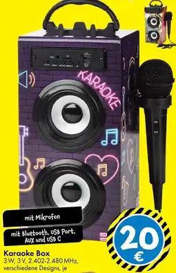 TEDi Karaoke Box Angebot